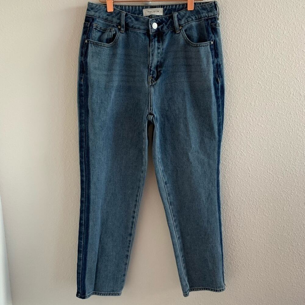 PacSun Two Tone Mom Denim Jeans 28